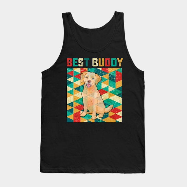 Best Buddy Labrador Tank Top by danieldamssm